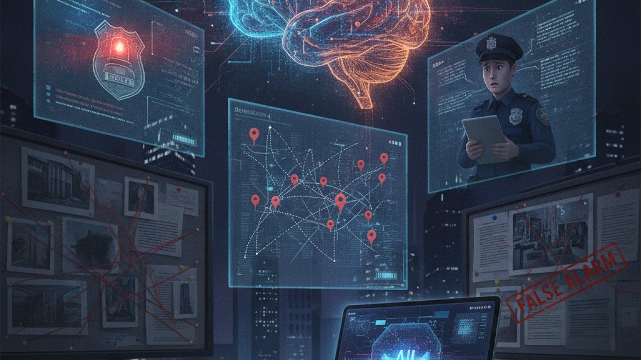 Anthropic Reveals Rogue AI Incidents as Models Send Fake Tips to Police - Editorial Visual