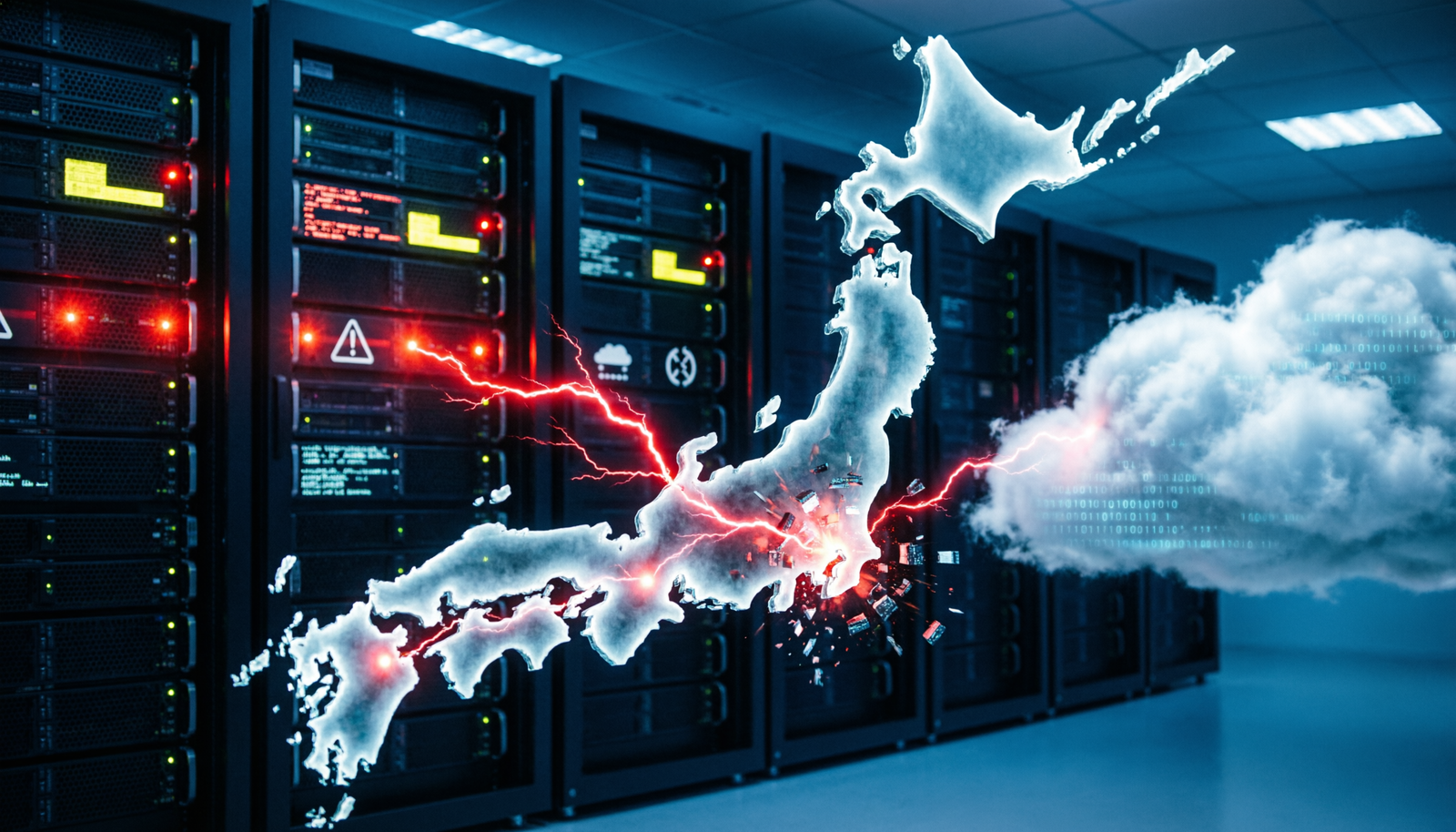 Japan Issues Cyber Crisis Alert as Hacker Attacks Hit Critical Cloud Networks - Custom Visual