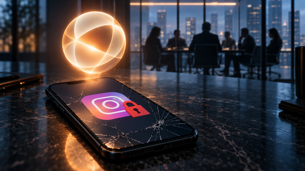 Meta Blames Claude AI Tool for Instagram Ban - Custom Visual