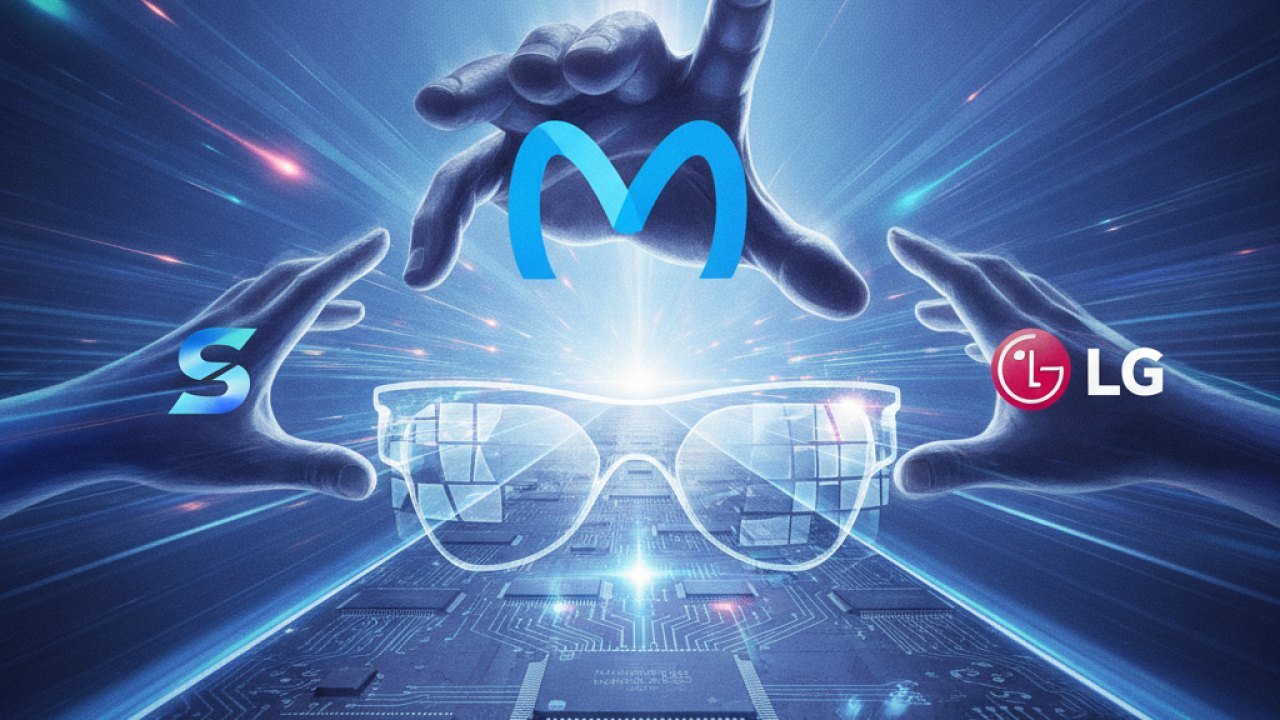 Meta Pushes Samsung and LG into a Race to Build MicroLED AR Smart Glasses - Editorial Visual