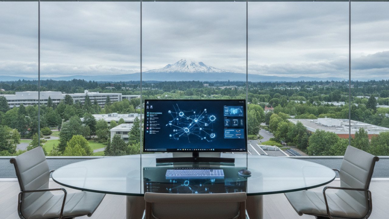 Microsoft's Windows AI Agent Rules Signal New Era for Enterprise Automation - Studio Ghibli Editorial Visual